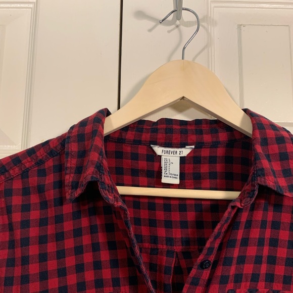 👀♦️🦬 Red Buffalo Plaid Shirt - Picture 4 of 4